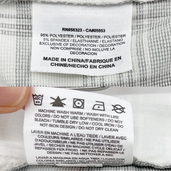 Nike 35x30 Tour Performance Dri-Fit Golf Pants Grey &
White Plaid Trousers - Picture 4 of 6